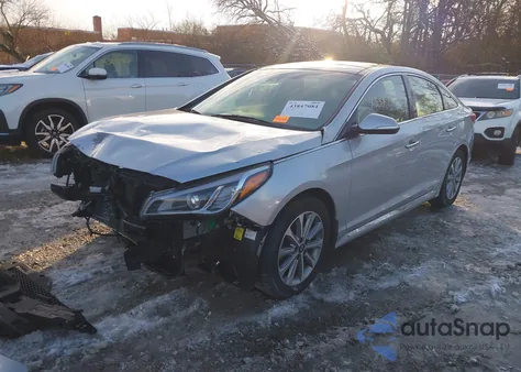 2016 Hyundai Sonata Limited из США, поврежденный, VIN 5NPE34AF7GH275062